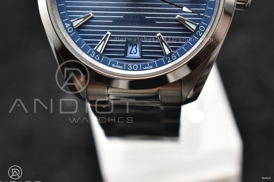 1:1 Summer Blue Dial Terra on Clone Bracelet Aqua Best Stainless Super 41mm VSF A8900 Edition 0104